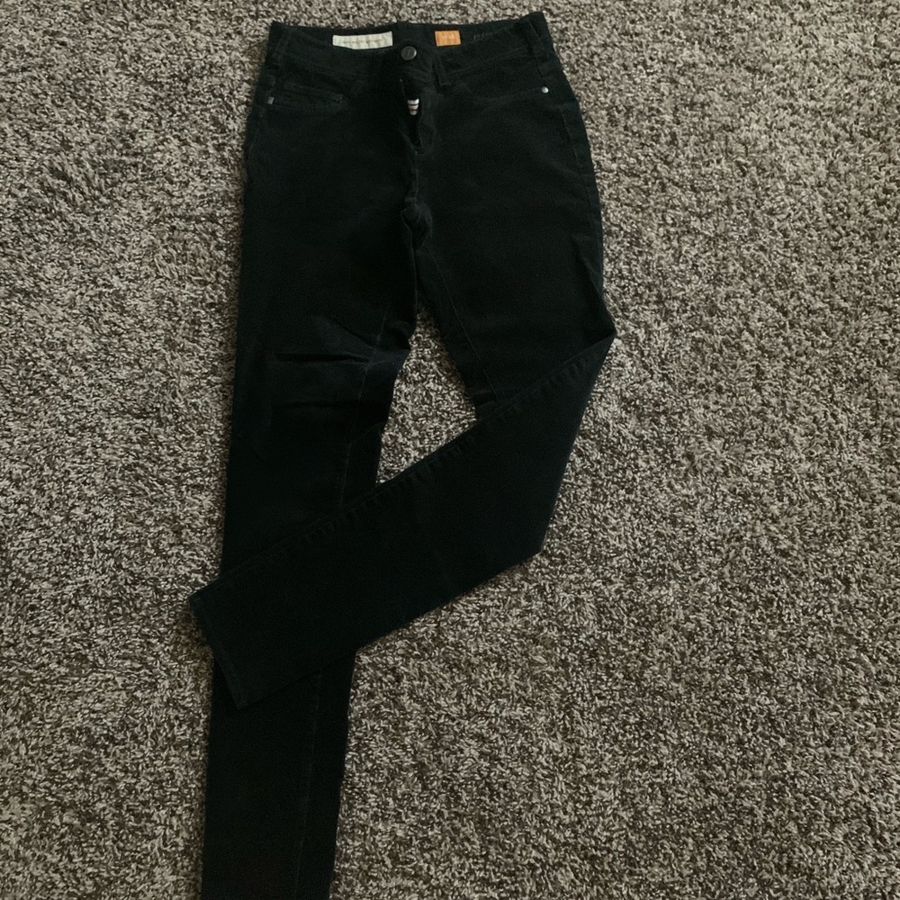 Dark green corduroy pants 26”